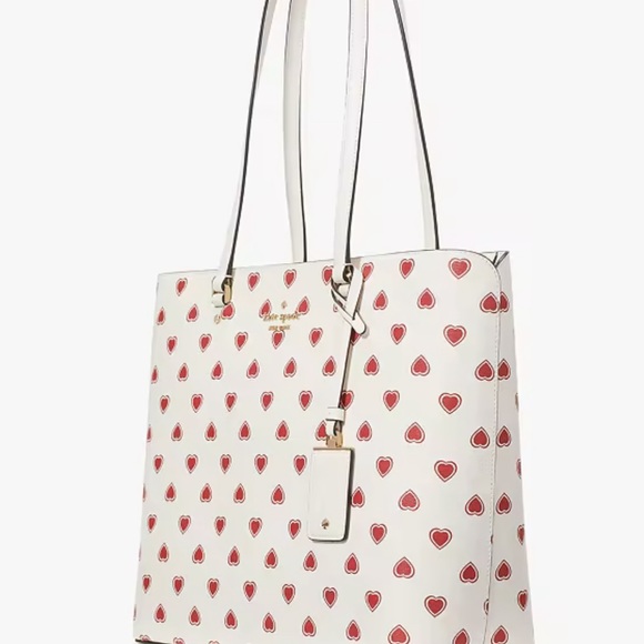 Kate Spade Perfect Heartfelt Geo Large Tote nwt - Picture 4 of 8